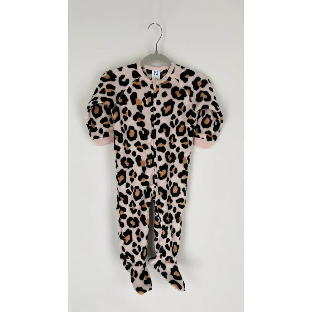 Childrens PJ Place Baby Girls Unicorn & Petal Fleece One Piece Pajamas 12-18M